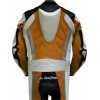 RTX Orange Spartan Sports Biker One Piece Leather Suit